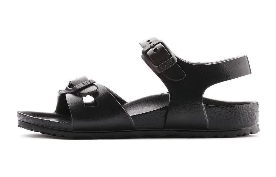 (Preschool) Birkenstock Sandal 'Black Buckle Comfort' 0126113