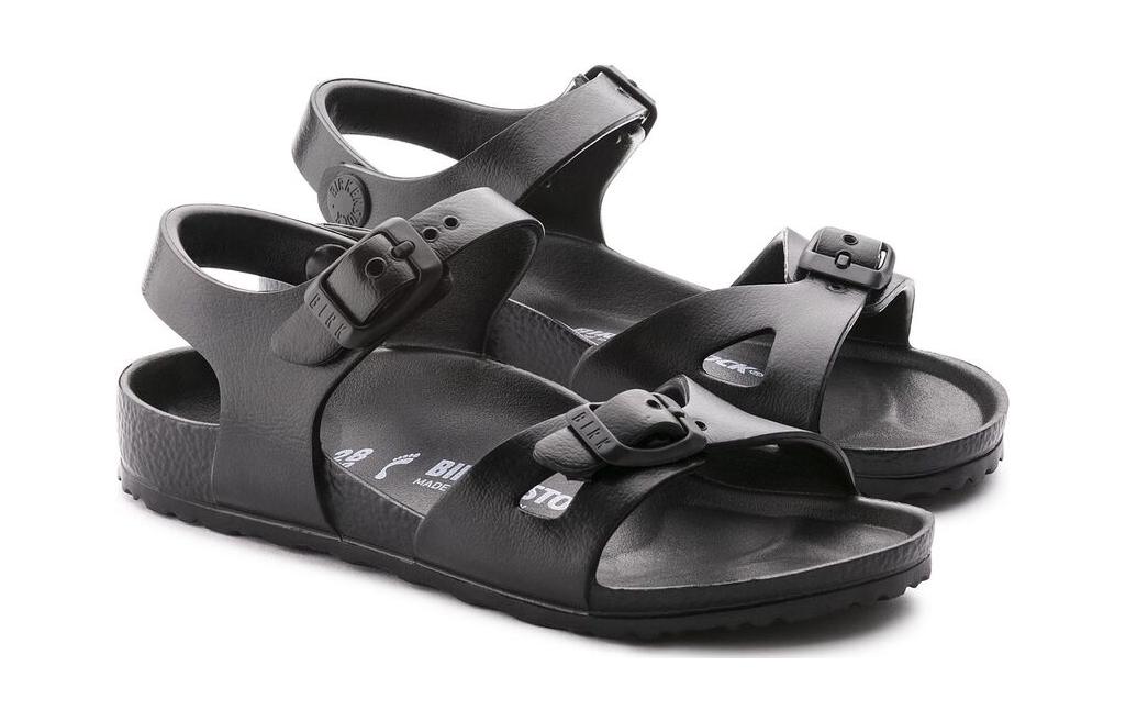 Lookbook (PS) Sandalias Birkenstock 'Negro Hebilla Confort' 0126113