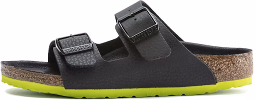 (Preschool) Birkenstock Sandal 'Black Green Buckle' 1022102 (Preschool) Birkenstock Sandal 'Black Green Buckle' 1022102