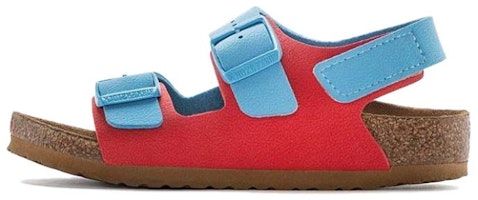 (Preschool) Birkenstock Sandal 'Blue Red Color-Block' 1024366 (Preschool) Birkenstock Sandal 'Blue Red Color-Block' 1024366