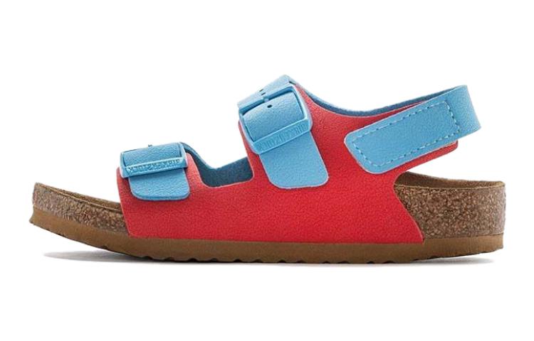 (Preschool) Birkenstock Sandal 'Blue Red Color-Block' 1024366