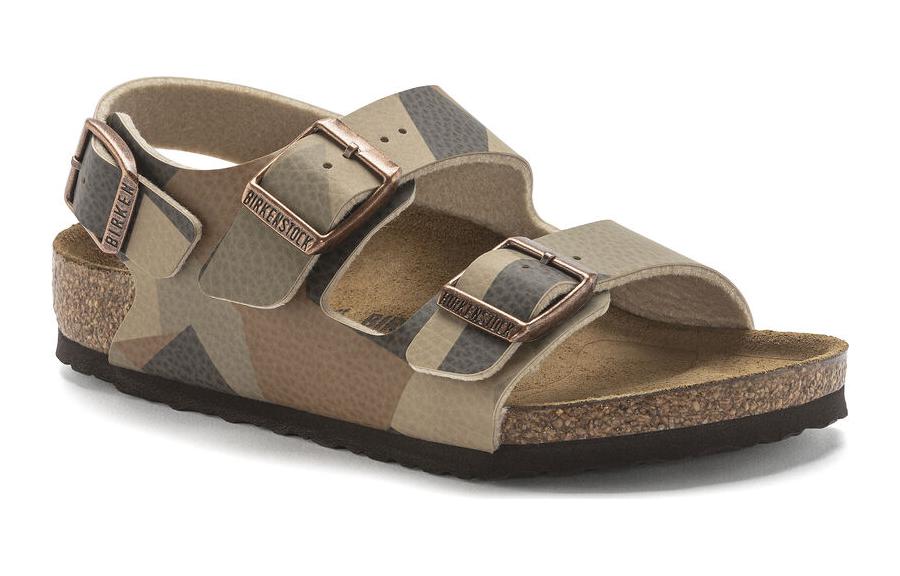 Order (PS) Sandalia Birkenstock 'Edición Estrecha Camuflaje Marrón' 1024759