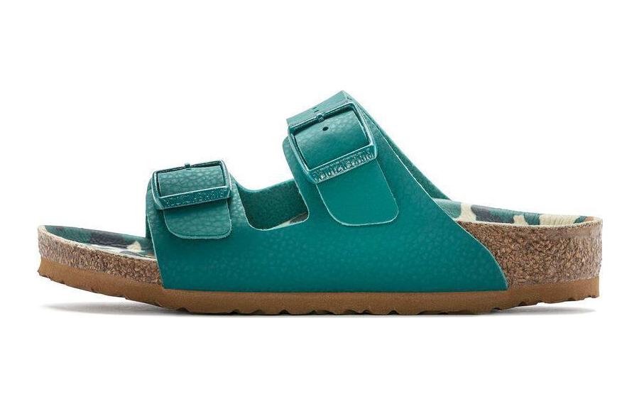 Buy (PS) Sandalias Birkenstock 'Camo Verde Estrechas' 1024530