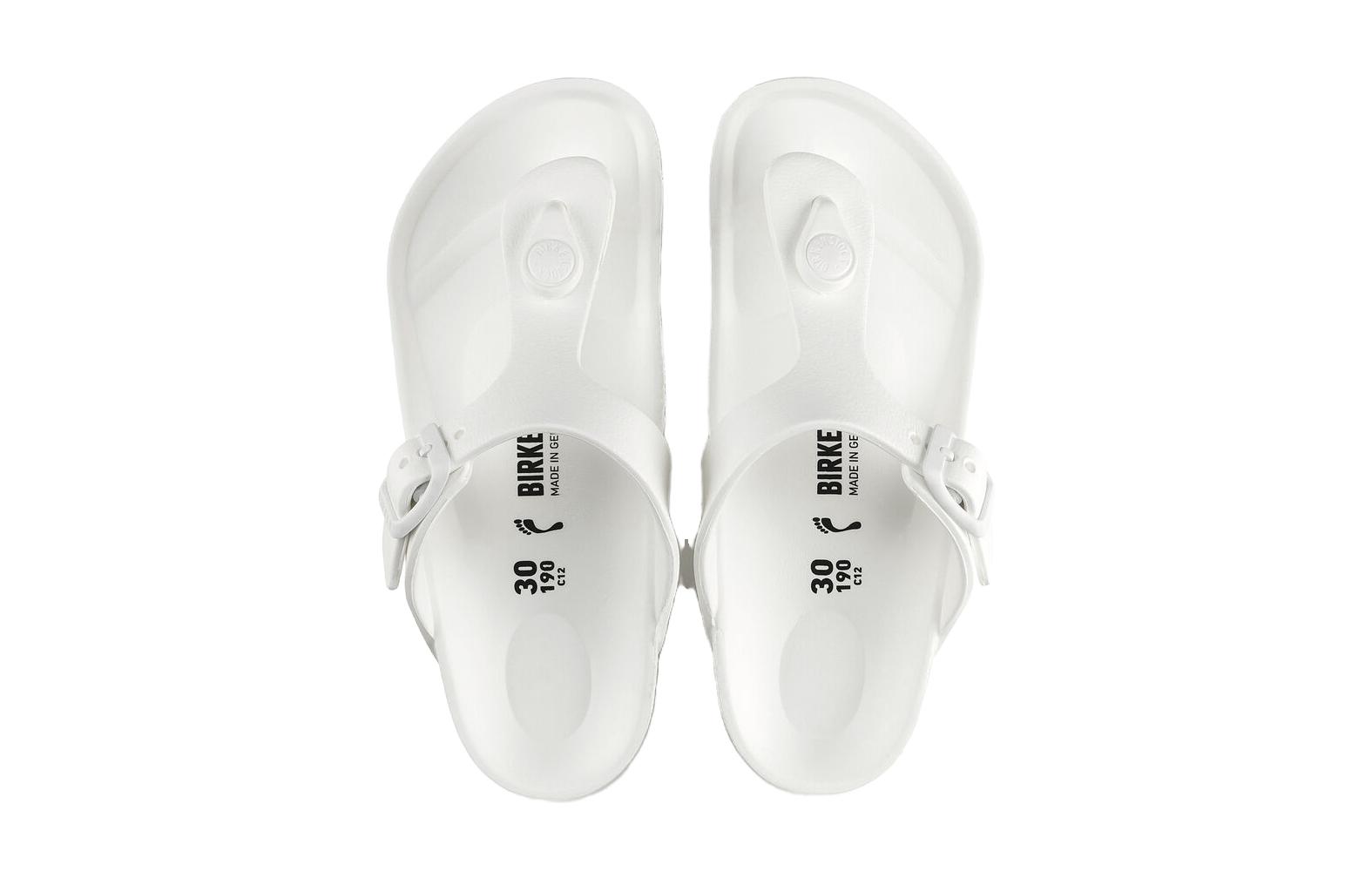 Shop (PS) 勃肯凉鞋 '便捷扣白色款' 0128403