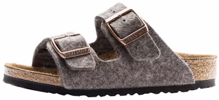 (Youth) Birkenstock Arizona Wool Felt Narrow 'Grey Elk' 1007124 (Youth) Birkenstock Arizona Wool Felt Narrow 'Grey Elk' 1007124