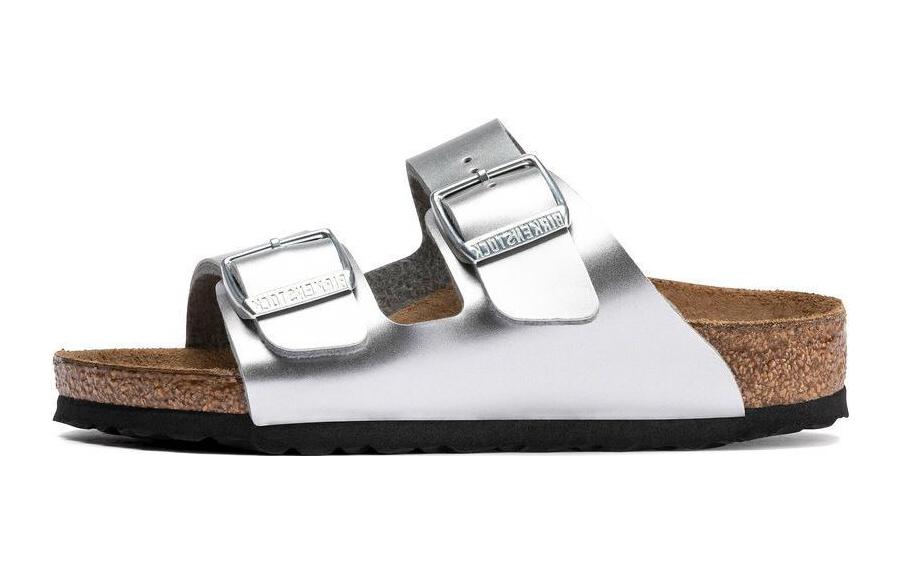 (Preschool) Birkenstock Sandal 'Metallic Silver' 1019147