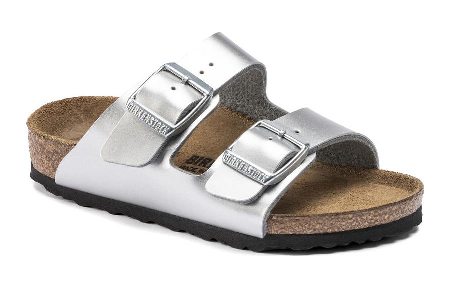 Order (PS) 버켄스탁 샌들 '메탈릭 실버' 1019147