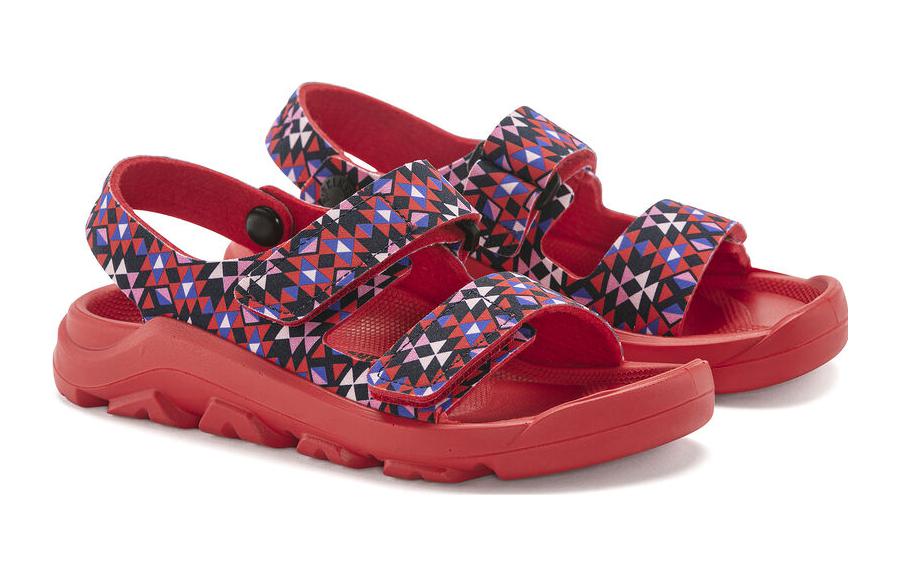 Lookbook (PS) Birkenstock 魔術貼涼鞋 'Red Magic Tape' 红色款 1023554