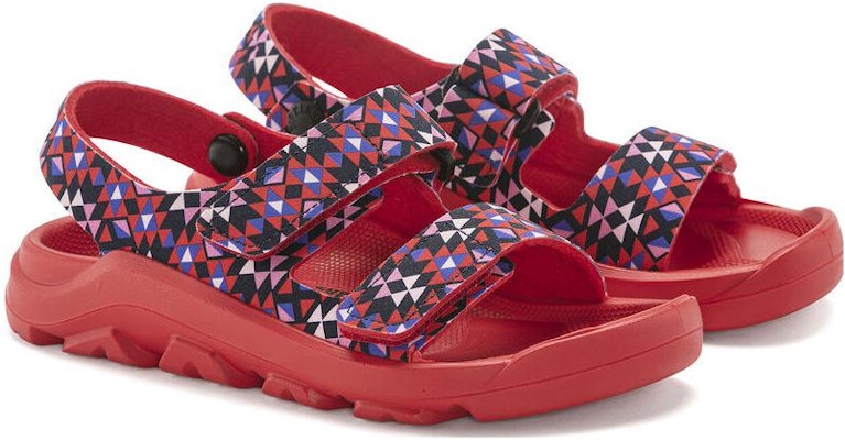 (Preschool) Birkenstock Sandal 'Red Magic Tape' 1023554 Lookbook (Preschool) Birkenstock Sandal 'Red Magic Tape' 1023554