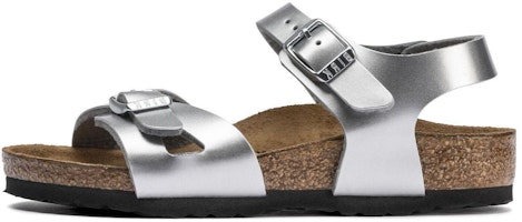 (Preschool) Birkenstock Sandal 'Silver Narrow Edition' 1019201 (Preschool) Birkenstock Sandal 'Silver Narrow Edition' 1019201