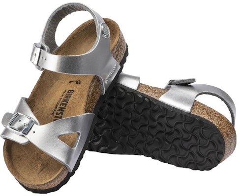 (Preschool) Birkenstock Sandal 'Silver Narrow Edition' 1019201 Shop (Preschool) Birkenstock Sandal 'Silver Narrow Edition' 1019201
