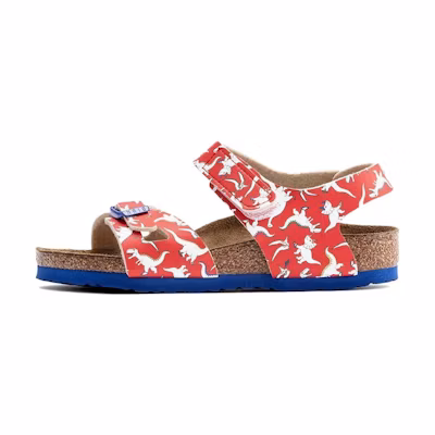 (PS) Birkenstock Sandal Narrow 'Red Blue'