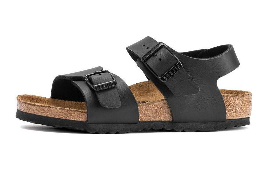(Preschool) Birkenstock Sandals 'Black Buckle Comfort' 1005885