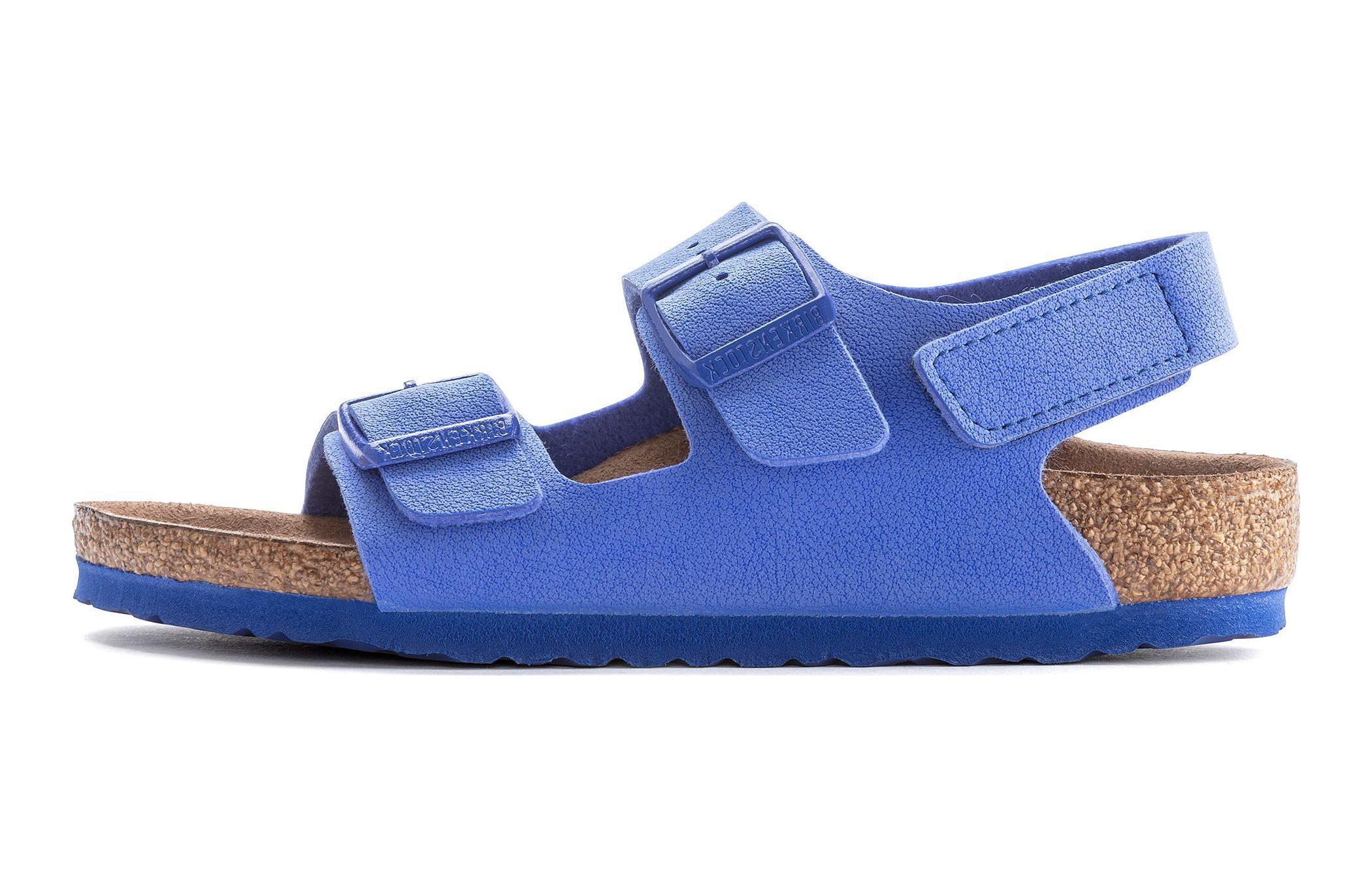 (Preschool) Birkenstock Sandals 'Blue Convenience Buckle' 1023510