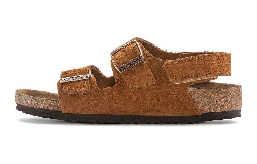 (Preschool) Birkenstock Sandals 'Brown Buckle' 1024353