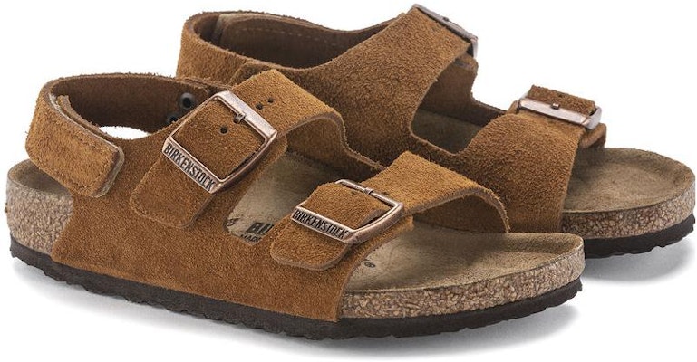 (Preschool) Birkenstock Sandals 'Brown Buckle' 1024353 Lookbook (Preschool) Birkenstock Sandals 'Brown Buckle' 1024353