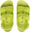 Shop (Preschool) Birkenstock Sandals 'Fluorescent Green' 1024606