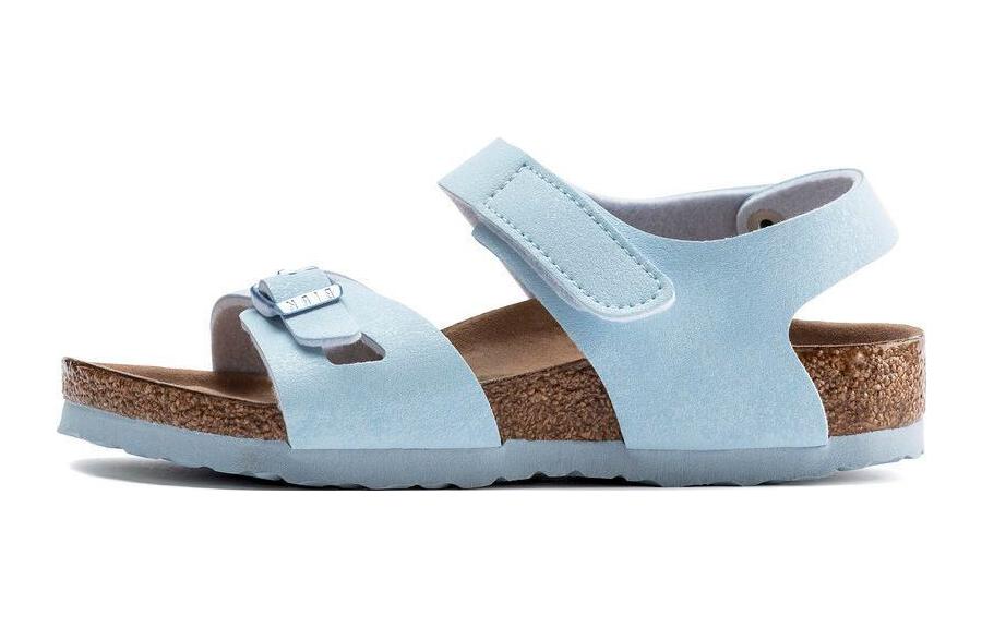 (Preschool) Birkenstock Sandals 'Light Blue Magic Tape' 1021700