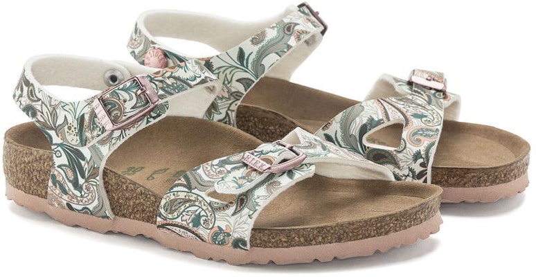 (Preschool) Birkenstock Sandals 'Metal Buckle Muted Green' 1024382 Lookbook (Preschool) Birkenstock Sandals 'Metal Buckle Muted Green' 1024382