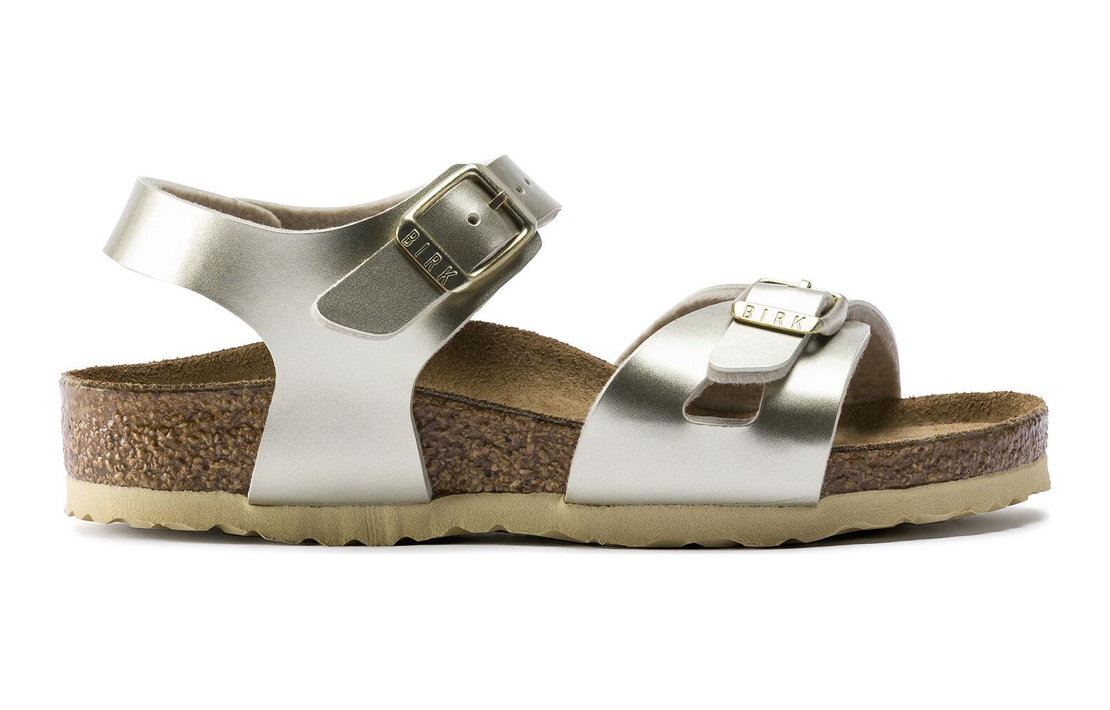 Order (PS) 勃肯涼鞋『金屬金窄版』 1014829