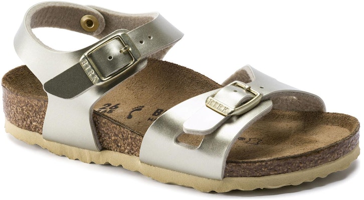 (Preschool) Birkenstock Sandals 'Metallic Gold Narrow' 1014829 Lookbook (Preschool) Birkenstock Sandals 'Metallic Gold Narrow' 1014829