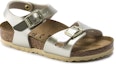 Lookbook (Preschool) Birkenstock Sandals 'Metallic Gold Narrow' 1014829
