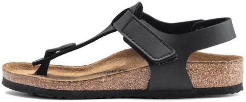 (Preschool) Birkenstock Sandals 'Narrow-Fit Black Synthetic Leather Comfort' 1018750 (Preschool) Birkenstock Sandals 'Narrow-Fit Black Synthetic Leather Comfort' 1018750