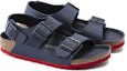 Lookbook (Preschool) Birkenstock Sandals 'Navy Blue Narrow' 1022211