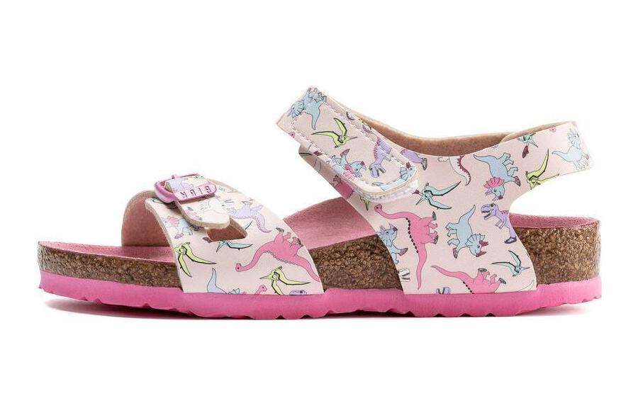 (Preschool) Birkenstock Sandals 'Pink Magic Tape' 1021710