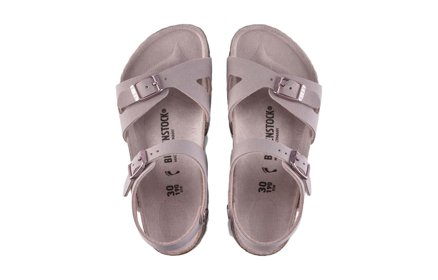 Shop (Preschool) Birkenstock Sandals 'Red Convenience Buckle' 1021701