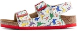 Buy (Preschool) Birkenstock Sandals Narrow 'White Red Buckle' 1021736