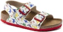 Order (Preschool) Birkenstock Sandals Narrow 'White Red Buckle' 1021736