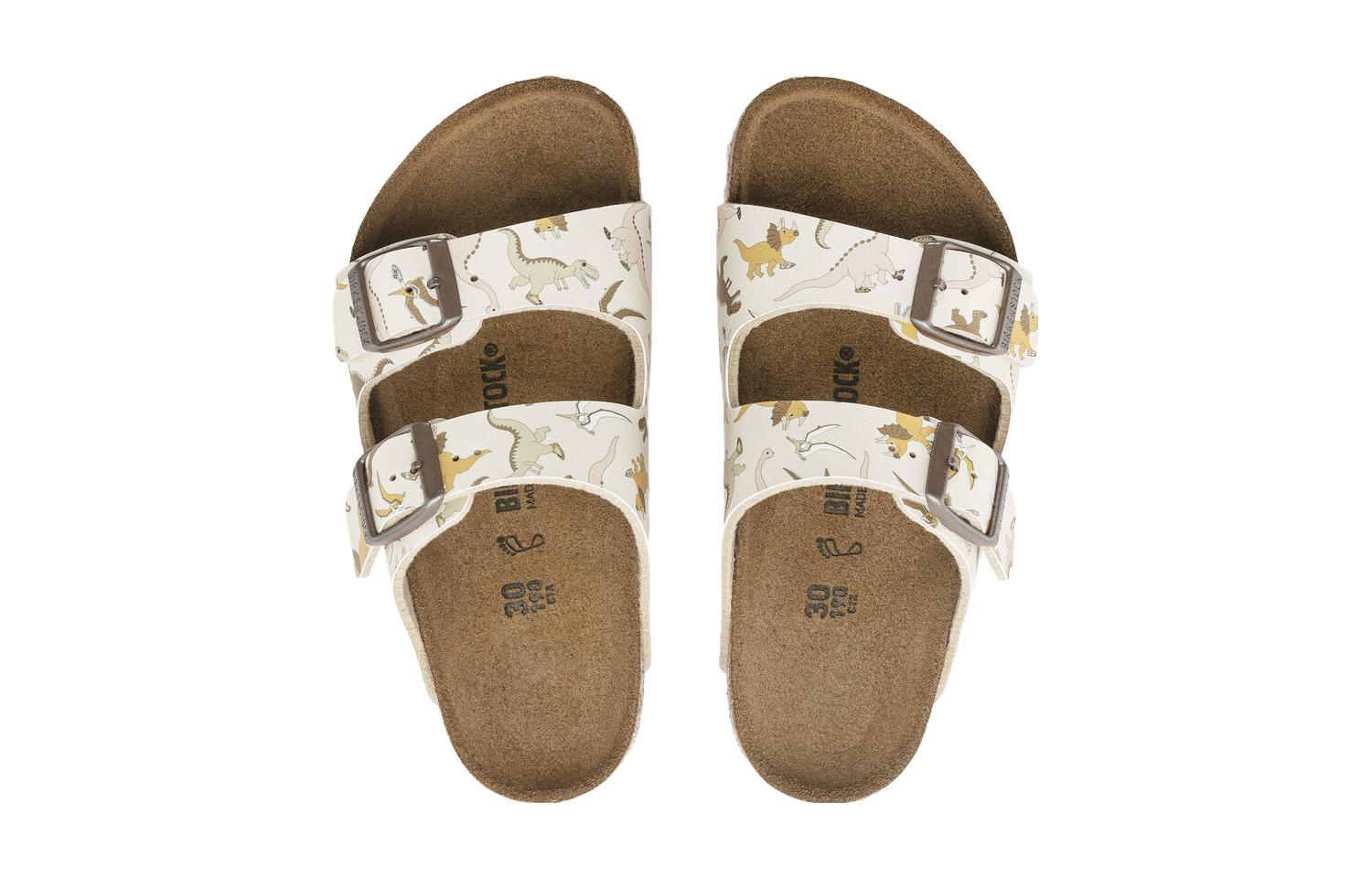 Shop (PS) ビルケンシュトック スライド 'ライトトープ' 1024298