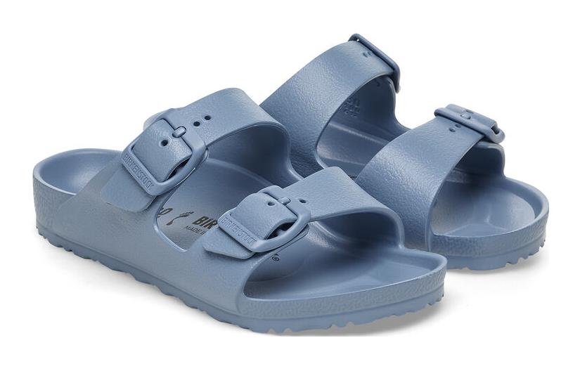 Lookbook (PS) 버켄스탁 슬라이드 '엘리멘탈 블루 내로우' 1026743