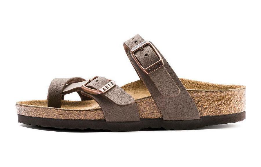 (Preschool) Birkenstock Slides 'Mocha Brown' 1015552