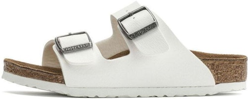 (Preschool) Birkenstock Slides 'White Comfort Buckle' 1025149 (Preschool) Birkenstock Slides 'White Comfort Buckle' 1025149
