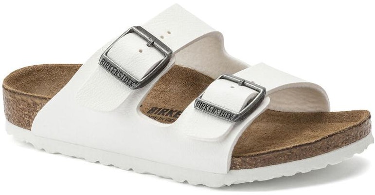 (Preschool) Birkenstock Slides 'White Comfort Buckle' 1025149 Order (Preschool) Birkenstock Slides 'White Comfort Buckle' 1025149