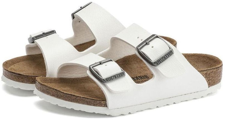 (Preschool) Birkenstock Slides 'White Comfort Buckle' 1025149 Lookbook (Preschool) Birkenstock Slides 'White Comfort Buckle' 1025149