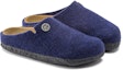 Lookbook (Preschool) Birkenstock Slipper 'Deep Blue Sheepskin' 1016528
