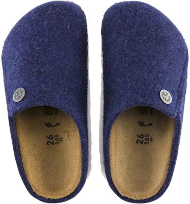 (Preschool) Birkenstock Slipper 'Deep Blue Sheepskin' 1016528 Shop (Preschool) Birkenstock Slipper 'Deep Blue Sheepskin' 1016528
