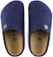 Shop (Preschool) Birkenstock Slipper 'Deep Blue Sheepskin' 1016528