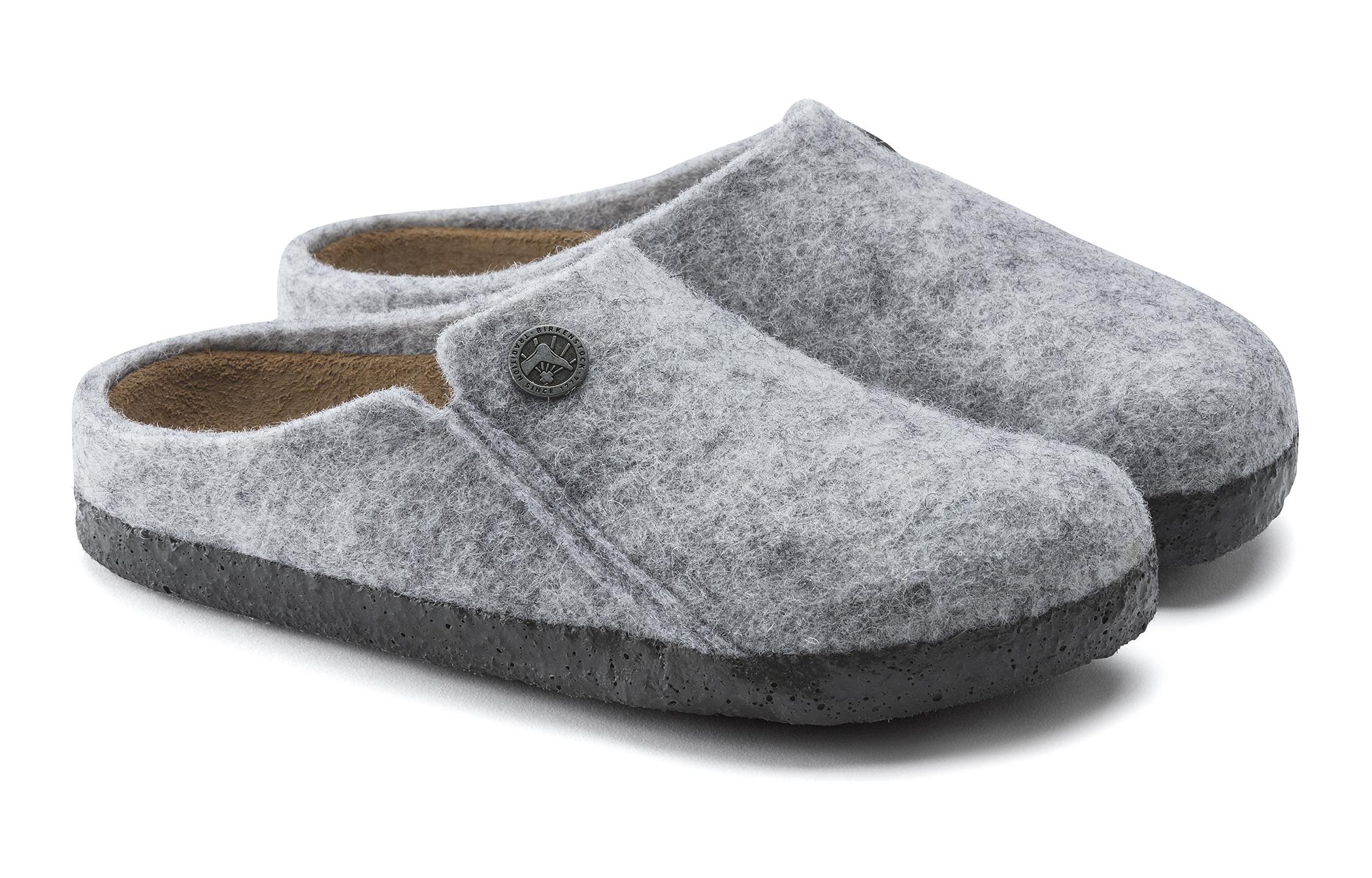 Lookbook (PS) Sandal Birkenstock 'Light Grey Shearling' Abu-abu Muda. 1015031