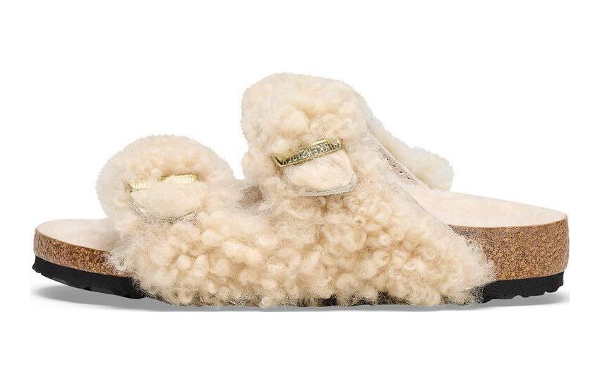 (Preschool) Birkenstock Slippers 'Eggshell' 1025126