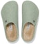 Shop (Preschool) Birkenstock Slippers 'Matcha Green Narrow Edition' 1025145