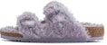 (Preschool) Birkenstock Slippers 'Misty Purple Shearling' 1023314