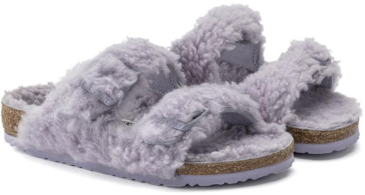 (Preschool) Birkenstock Slippers 'Misty Purple Shearling' 1023314 Lookbook (Preschool) Birkenstock Slippers 'Misty Purple Shearling' 1023314