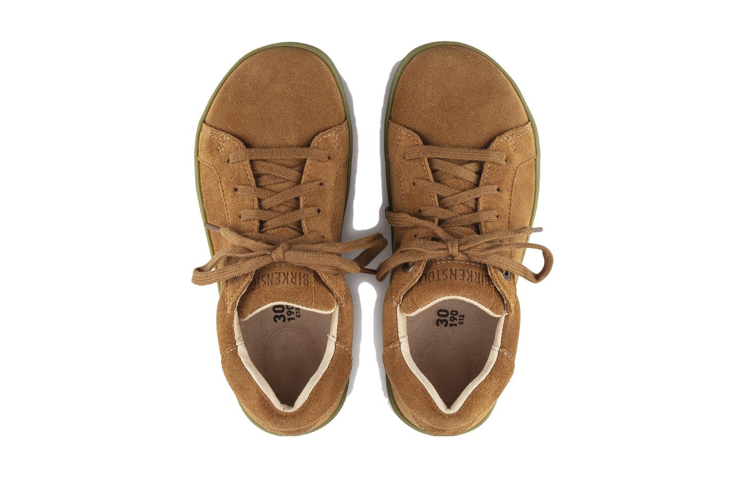 Shop (PS) Birkenstock 麂皮低筒鞋『棕色綁帶』 1023737