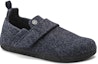 Order (Preschool) Birkenstock Suede Round-Toe Slip-On 'Blue' 1023109