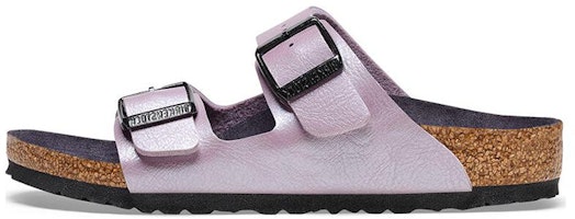 (Preschool) Birkenstock Suede Round Toe Slip-On Sandals 'Purple Narrow' 1025139 (Preschool) Birkenstock Suede Round Toe Slip-On Sandals 'Purple Narrow' 1025139