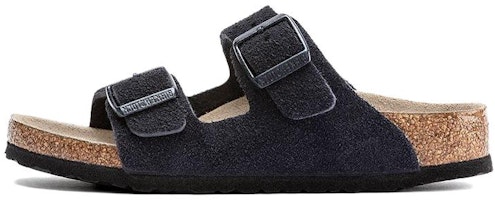 (Preschool) Birkenstock Suede Soft Footbed Buckle Slippers 'Midnight Blue Narrow Edition' 1021733 (Preschool) Birkenstock Suede Soft Footbed Buckle Slippers 'Midnight Blue Narrow Edition' 1021733
